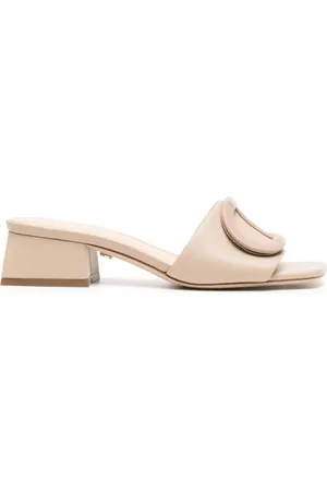 DEE OCLEPPO Mules Dizzy con tacón de 35mm