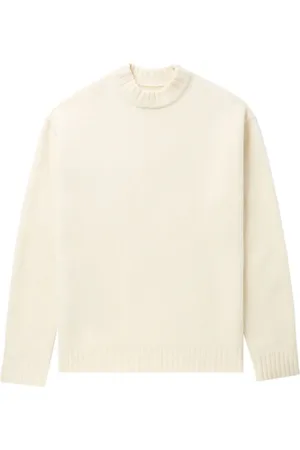 Jil Sander Suéter con cuello redondo