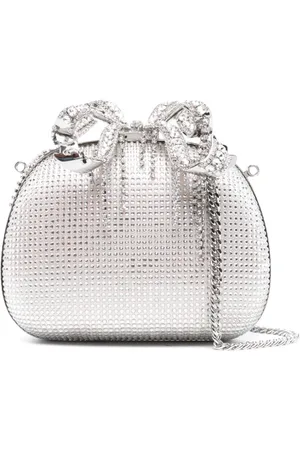 Self-Portrait Bolsa de mano con detalle de strass