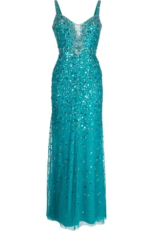 Jenny Packham Vestido de fiesta Alana bordado con lentejuelas