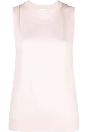 P.A.R.O.S.H. Top de tejido fino de canalé Linfa