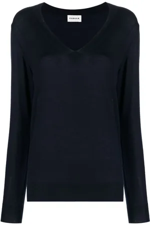 P.A.R.O.S.H. Top de tejido fino con cuello en V