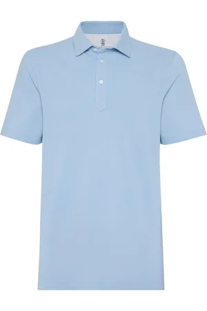 Brunello Cucinelli Playera tipo polo con botones