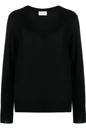 P.A.R.O.S.H. Top de tejido fino con cuello en V