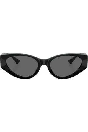 VERSACE Lentes de sol con armazón ovalada y motivo Medusa
