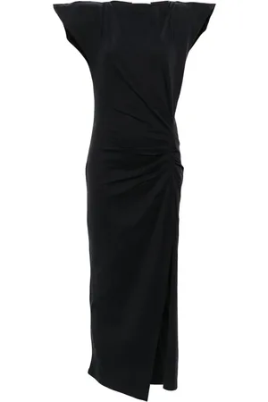 Isabel Marant Vestido midi Nadela con detalle de pliegues