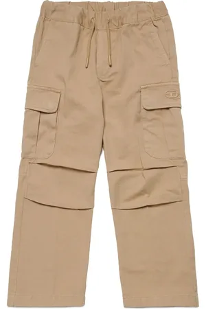Diesel Pantalones cargo con bordado D