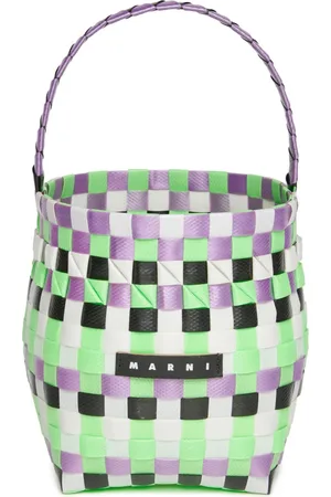 Marni Bolsa bucket con aplique del logo