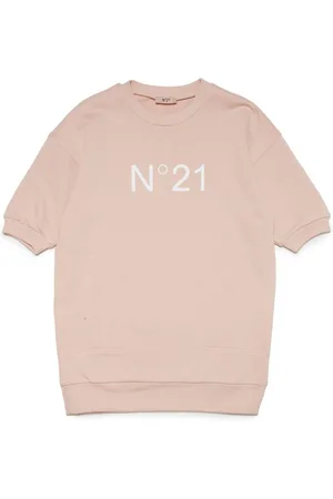 Nº21 Vestido con logo estampado