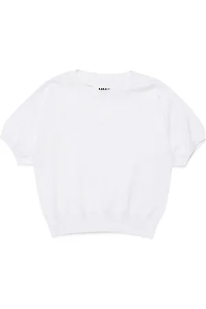 Maison Margiela Suéter tejido con medias mangas