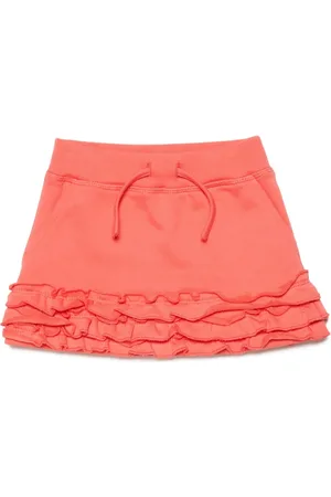 Dsquared2 Falda con dobladillo de volantes y estampado floral