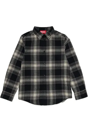 Diesel Camisa con cuadros estampados