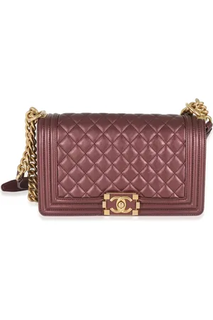 CHANEL Bolsa de hombro Boy CHANEL mediana 2021