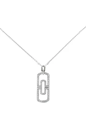 Bvlgari Collar Parentesi con diamante de archivo