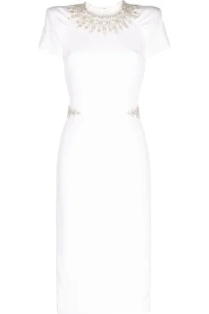Jenny Packham Vestido midi Ines