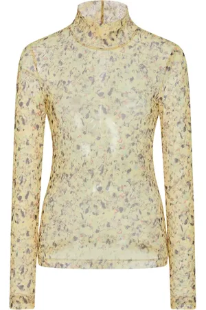 ROSETTA GETTY Playera Foam con cuello vuelto