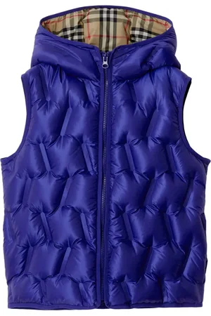Burberry Chaleco capitonado con capucha