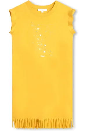 Chloé Vestido con estampado gráfico