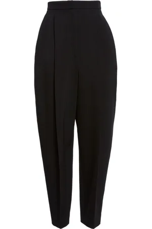 Khaite Pantalones Ashford con tiro alto y pinzas