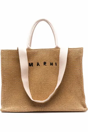 Marni Tote con logo bordado