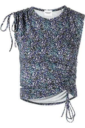 Marant Etoile Blusa Janis con estampado de manchas