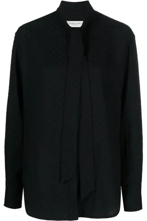 Golden Goose Blusa con moño en el cuello