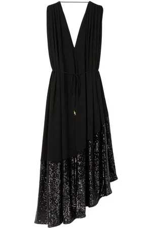 AZ FACTORY Vestido largo bordado con lentejuelas