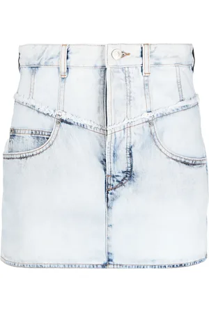 Isabel Marant Falda corta de mezclilla Narjis