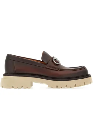 Salvatore Ferragamo Mocasines con placa Gancini