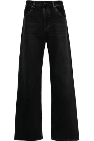 Acne Studios Jeans anchos con tiro medio