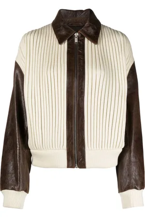 Claudie Pierlot Chamarra bomber con diseño de dos tonos