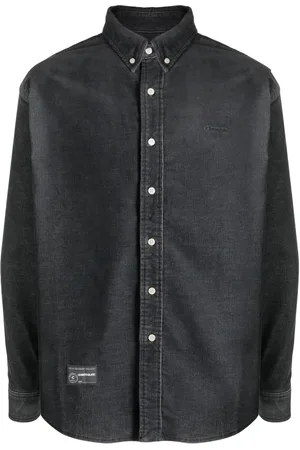 Chocoolate Camisa de pana con logo bordado