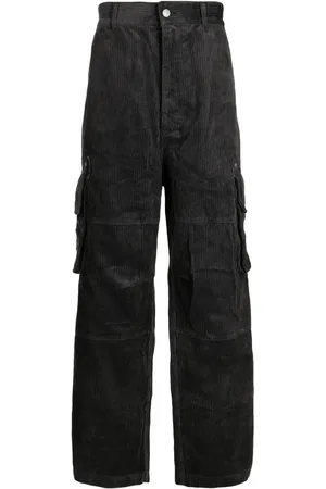 Izzue Pantalones de pana anchos