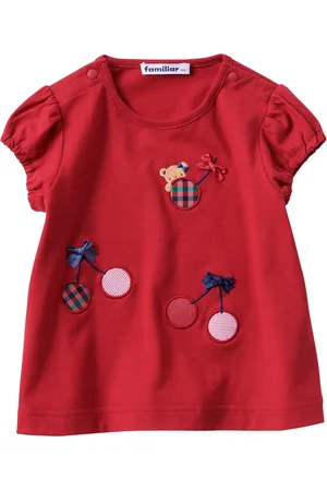 Familiar Playera con oso estampado