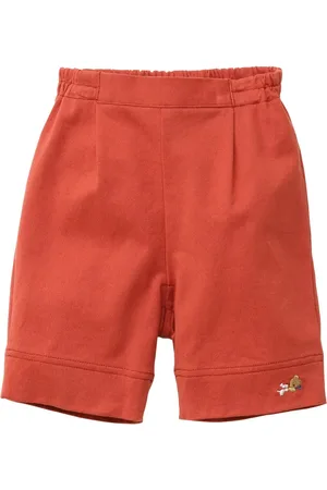 Familiar Pantalones con motivo bordado