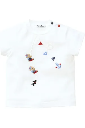 Familiar Playera con detalle bordado