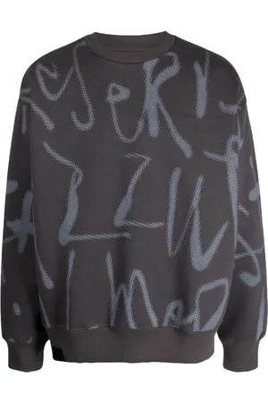 Izzue Sudadera con cuello redondo y logo estampado