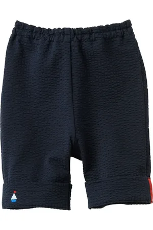 Familiar Pantalones con motivo bordado