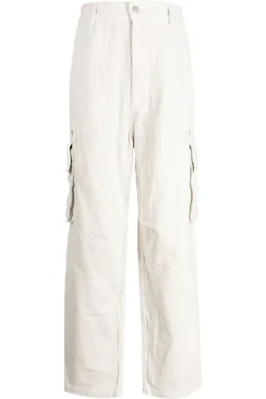 Izzue Pantalones de pana anchos