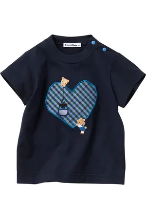 Familiar Playera con detalle de apliques