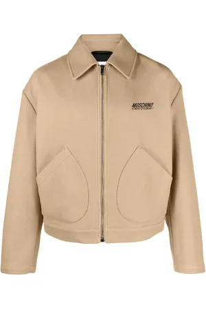 Moschino Sobrecamisa con logo bordado