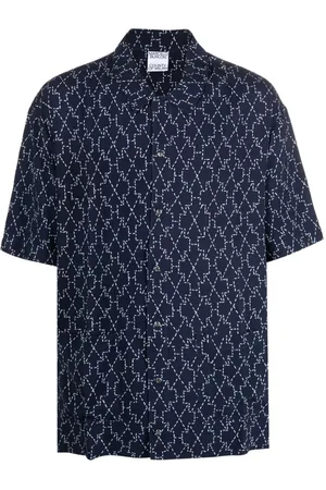 MARCELO BURLON Camisa de pijama con estampado Stitch Cross