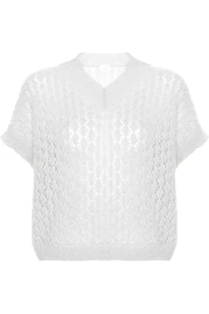ELEVENTY Top tejido con cuello en V