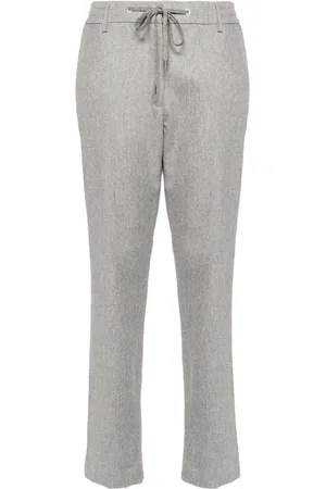 ELEVENTY Pantalones con cordones en la pretina