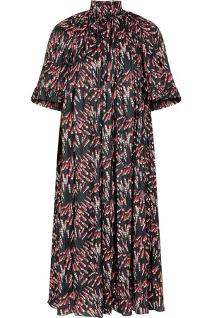 Paco rabanne Vestido midi con estampado floral