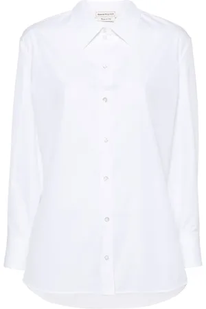 Alexander McQueen Camisa de popelina