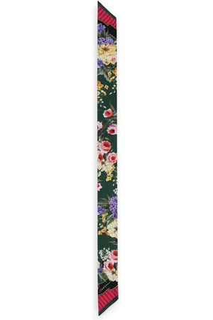 Dolce & Gabbana Mascada de seda con estampado floral