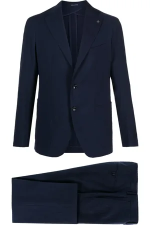 TAGLIATORE Traje con aplique del logo