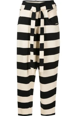 Lenny Niemeyer Pantalones tapered con rayas estampadas