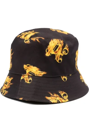 Palm Angels Gorro de pescador Burning Monogram
